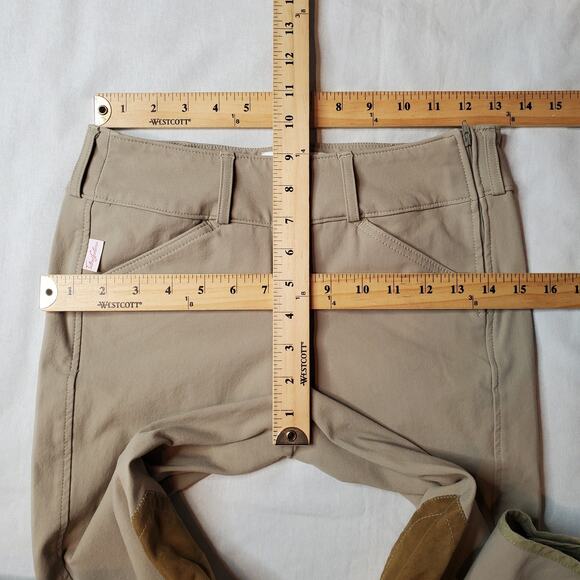 Tailored Sportsman Girls Size 16 Trophy Hunter Riding Breeches Beige - Picture 2 of 10